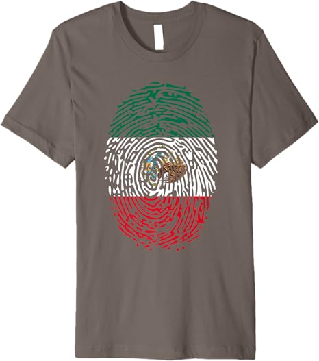 Mexico DNA Flag Vintage Mexican Pride Premium Men T-Shirt