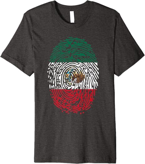 Mexico DNA Flag Vintage Mexican Pride Premium Men T-Shirt