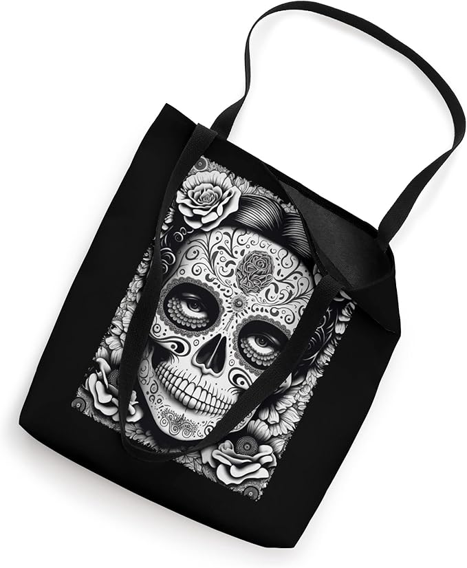Mexico Holiday Catrina Calaveras Skull Dia de los Muertos Tote Bag - Day of the Dead Design