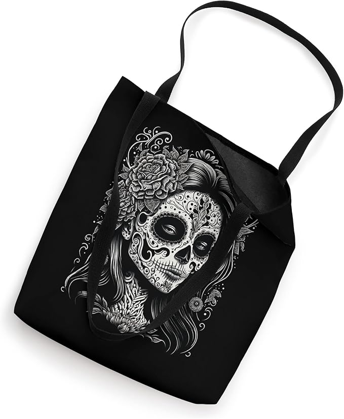 Catrina Calaveras Dia De Los Muertos Tote Bag - Mexico Holiday Gift