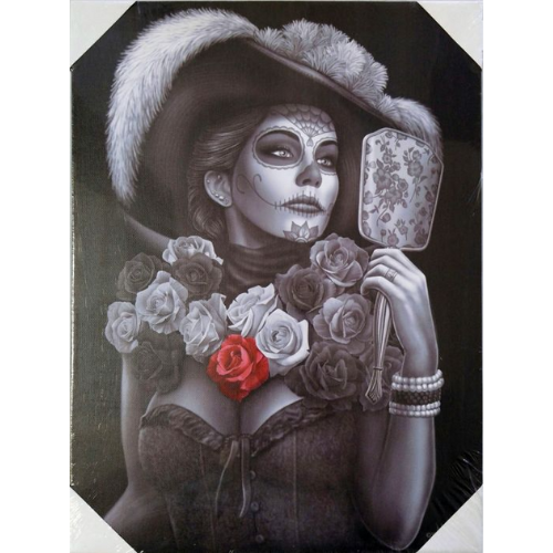 CATRINA - Small Canvas Art - 12" X 16"