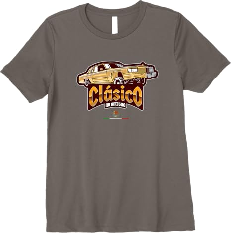 Clásico No Antiguo Lowrider Mexican Chicano Hombre Premium Women T-Shirt - Stylish & Comfortable