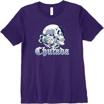 Chulada Skull Vintage Mexicana Women’s Premium T-Shirt