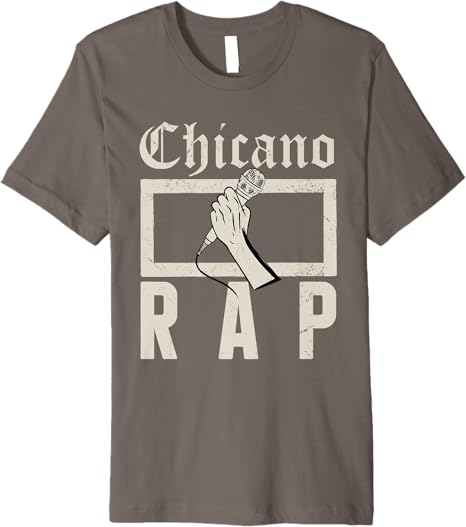 Chicano Rap Vintage Mexican Hip Hop Culture Premium Men T-Shirt