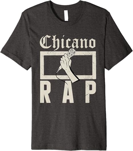Chicano Rap Vintage Mexican Hip Hop Culture Premium Men T-Shirt