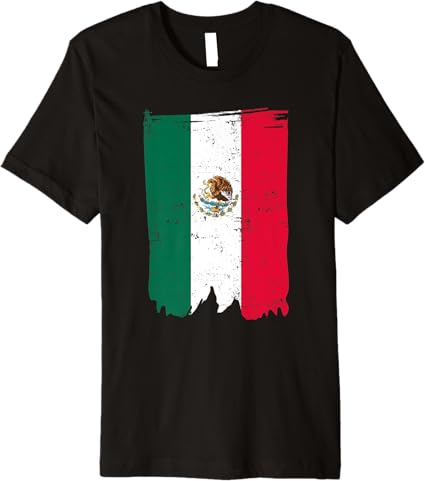 Premium Mexican Flag T-Shirt | Bandera Mexicana Shirt for Men & Women