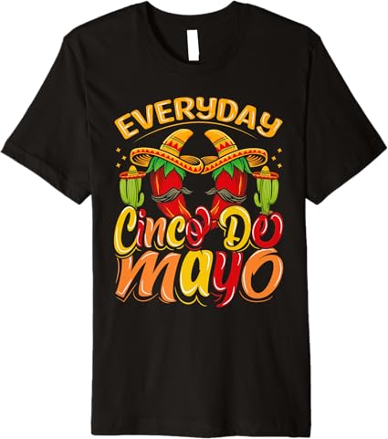Cinco de Mayo Mexican Party Premium Men T-Shirt – Everyday Wear