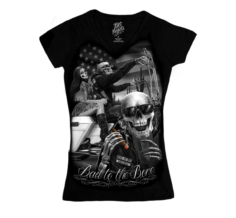 RODC - Bad to the Bone V-Neck