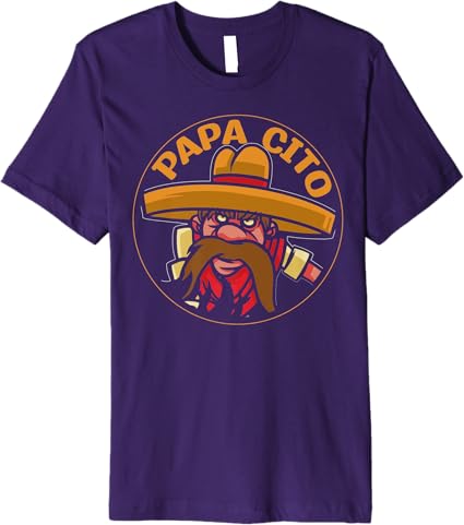 Cinco De Mayo Party Men T-Shirt - Papa Cito Premium Mexican Tee