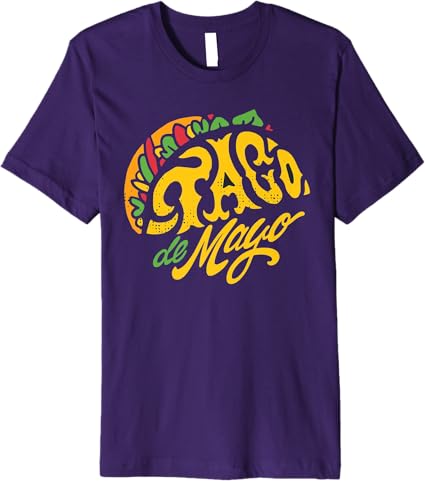 Cinco De Mayo Taco Party Premium Men T-Shirt - Mexican Celebration Apparel