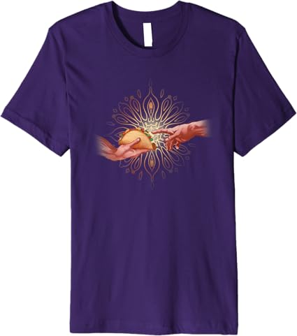 Funny Taco Creation Mexican Chicano Art Premium Men T-Shirt