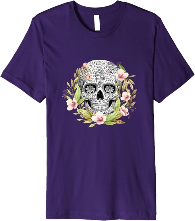 Calaveras Mexican Día De Los Muertos Men T-Shirt - Premium Design