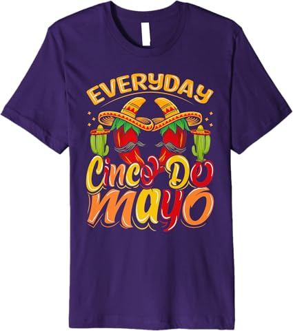 Cinco de Mayo Mexican Party Premium Men T-Shirt – Everyday Wear