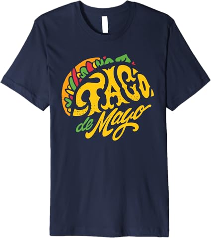 Cinco De Mayo Taco Party Premium Men T-Shirt - Mexican Celebration Apparel