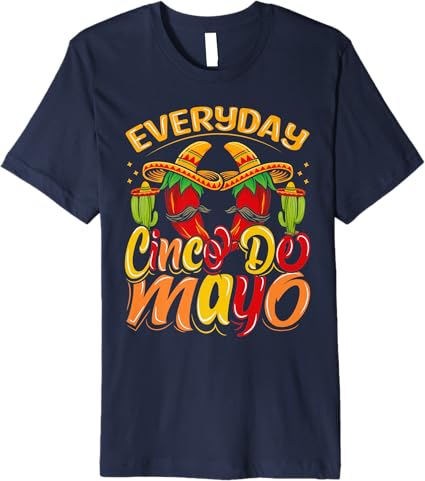 Cinco de Mayo Mexican Party Premium Men T-Shirt – Everyday Wear