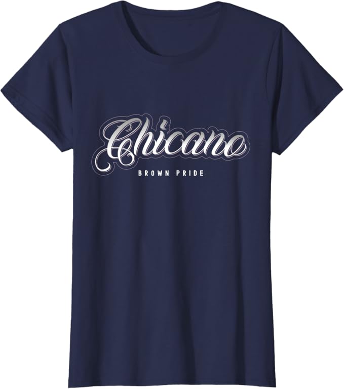 Chicano Brown Pride Women T-Shirt - Mexican Hombre Retro Design