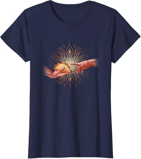 Funny Mexican Chicano Art Taco Creation Women T-Shirt