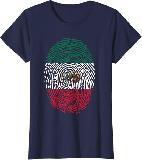 Vintage Mexico DNA Flag Women T-Shirt - Mexican Pride Shirt