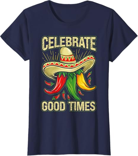 Cinco de Mayo Mexican Party T-Shirt for Men & Women
