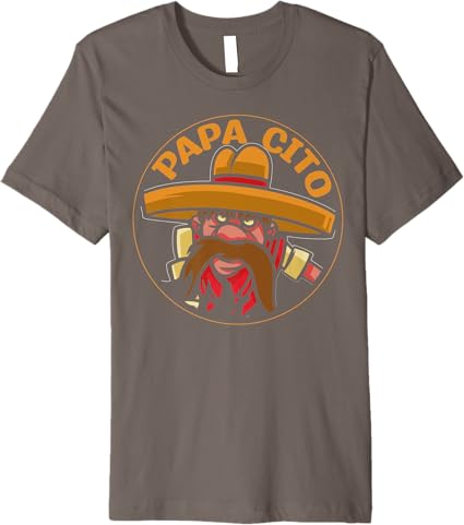Cinco De Mayo Party Men T-Shirt - Papa Cito Premium Mexican Tee