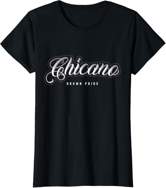 Chicano Brown Pride Women T-Shirt - Mexican Hombre Retro Design