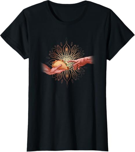 Funny Mexican Chicano Art Taco Creation Women T-Shirt