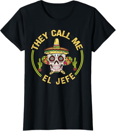 Cinco de Mayo Mexican Party Women T-Shirt with Sombrero Skull Design
