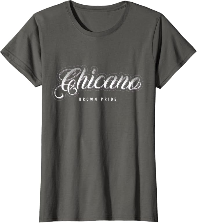 Chicano Brown Pride Women T-Shirt - Mexican Hombre Retro Design