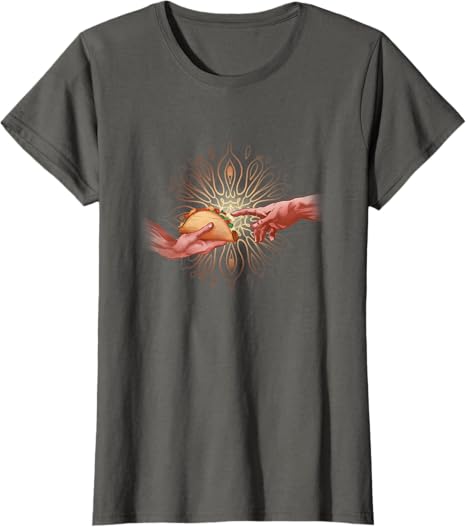 Funny Mexican Chicano Art Taco Creation Women T-Shirt