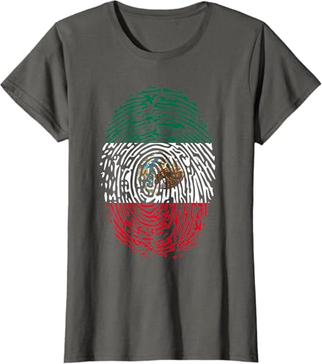 Vintage Mexico DNA Flag Women T-Shirt - Mexican Pride Shirt