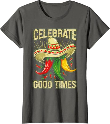 Cinco de Mayo Mexican Party T-Shirt for Men & Women