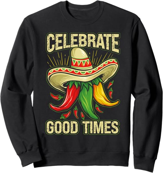 Cinco de Mayo Mexican Party Sweatshirt – Festive and Comfortable