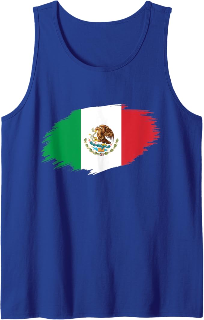 Mexico Flag Camiseta  Tank Top - Bandera Mexicana