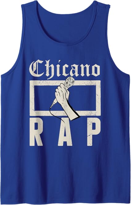 Chicano Rap Vintage Mexican Hip Hop Culture Men Tank Top | Retro Streetwear