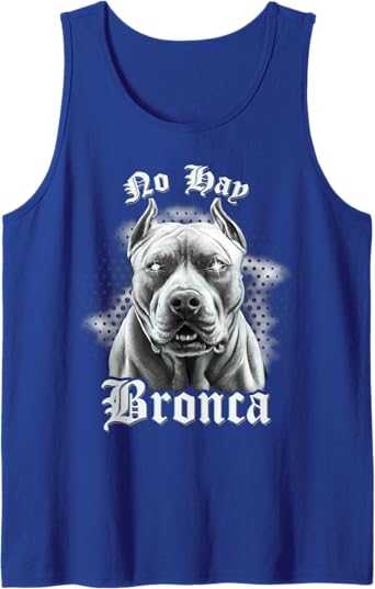 No Hay Bronca Men Tank Top - Mexican Slang Chicano Retro Dog Design