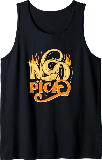 No Pica Men Tank Top – Mexican, Latin & Chicano Slang Apparel