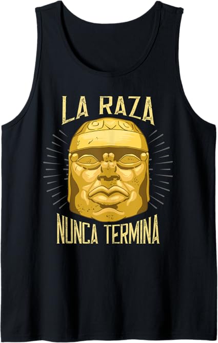 La Raza Nunca Termina Chicano Pride Men Tank Top – Mexican Culture Apparel