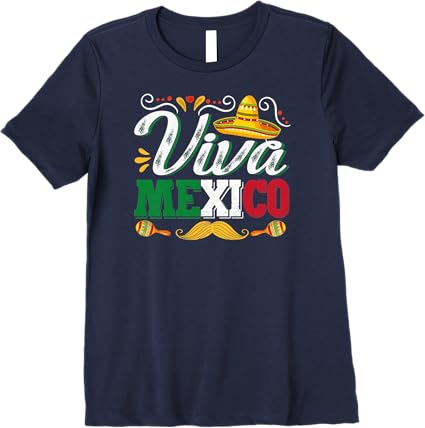 Viva Mexico Cinco de Mayo Party Premium Women T-Shirt - Mexican Celebration Apparel