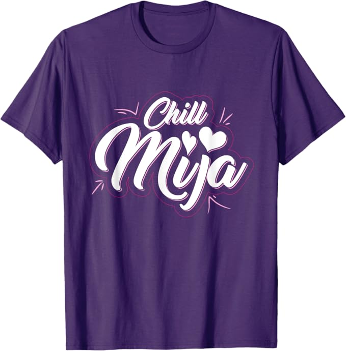 Chill Mija Latina Mujer Vintage Mexican Women's Cute Men T-Shirt