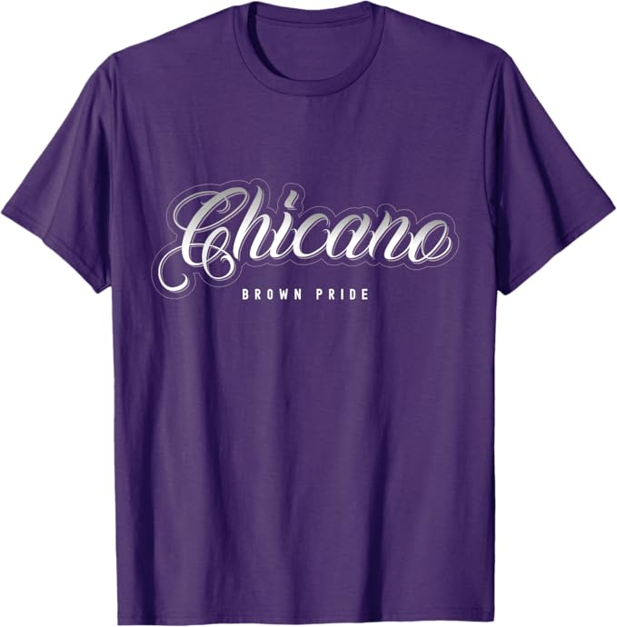 Chicano Brown Pride Men T-Shirt - Mexican Hombre Retro Design