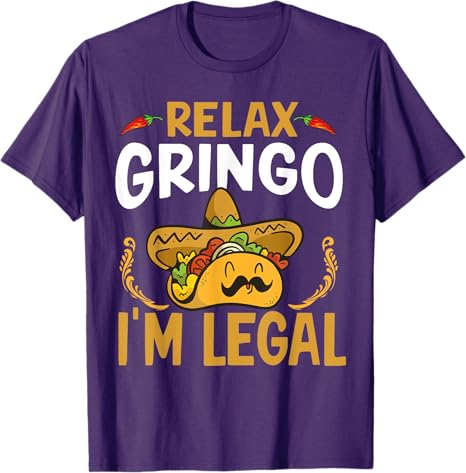 Cinco de Mayo Taco  Men T-Shirt for Mexican Party Celebration