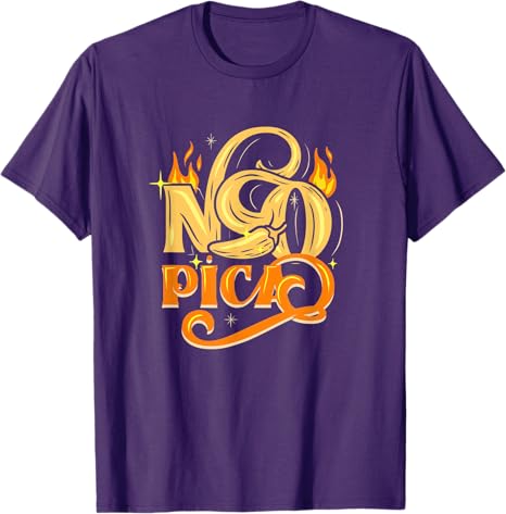 Authentic No Pica Mexican Latin Slang Chicano Men T-Shirt