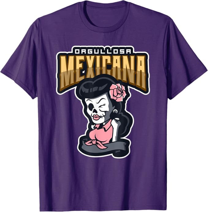 Orgullosa Mexicana Vintage Rockabilly Lowrider Men T-Shirt – Mexican Style Apparel