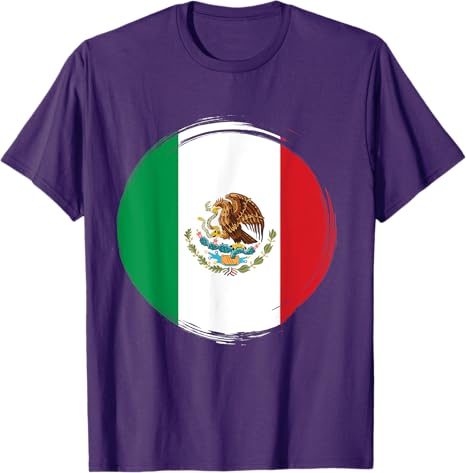 Mexico National Flag Men T-Shirt | Camiseta Con Bandera de México