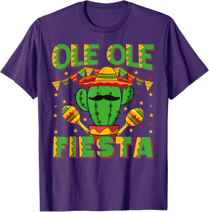 Cinco de Mayo Mexican Fiesta Men T-Shirt - Ole Ole Party Shirt