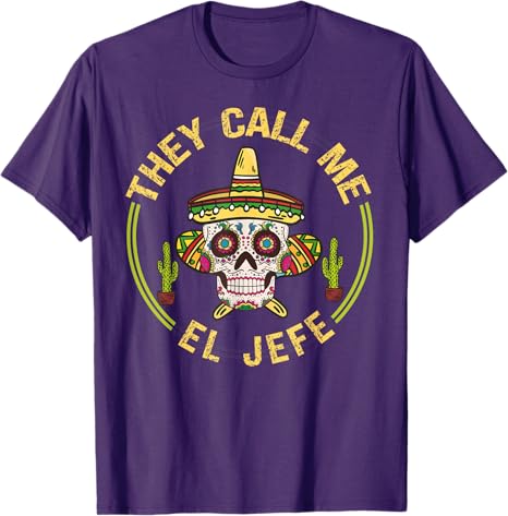 Cinco de Mayo Mexican Party Men T-Shirt with Sombrero Skull Design