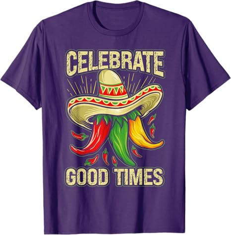 Cinco de Mayo Mexican Party T-Shirt for Men & Women