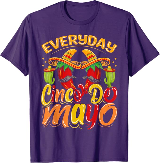 Cinco De Mayo Mexican Party Men T-Shirt – Celebrate Every Day in Style