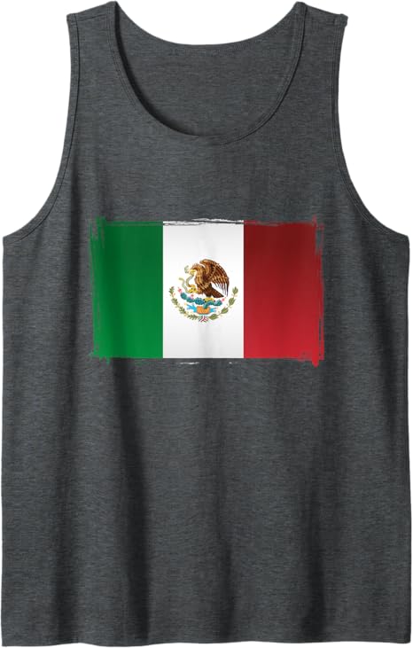 Mexico Flag Men Tank Top - Bandera de México Apparel