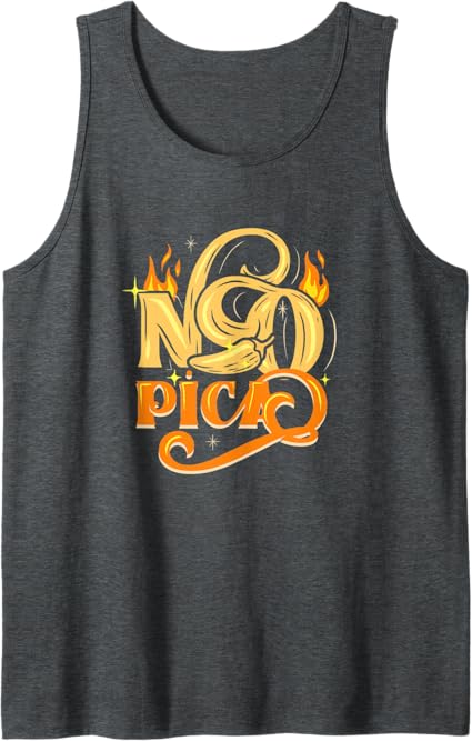 No Pica Men Tank Top – Mexican, Latin & Chicano Slang Apparel